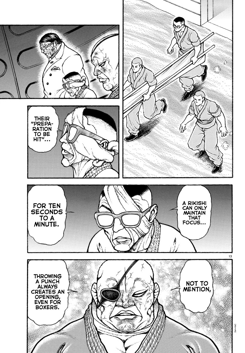 Baki-Dou (2018) Chapter 92 page 13 - Chapter 92: The Conclusion of Baki vs Honoo