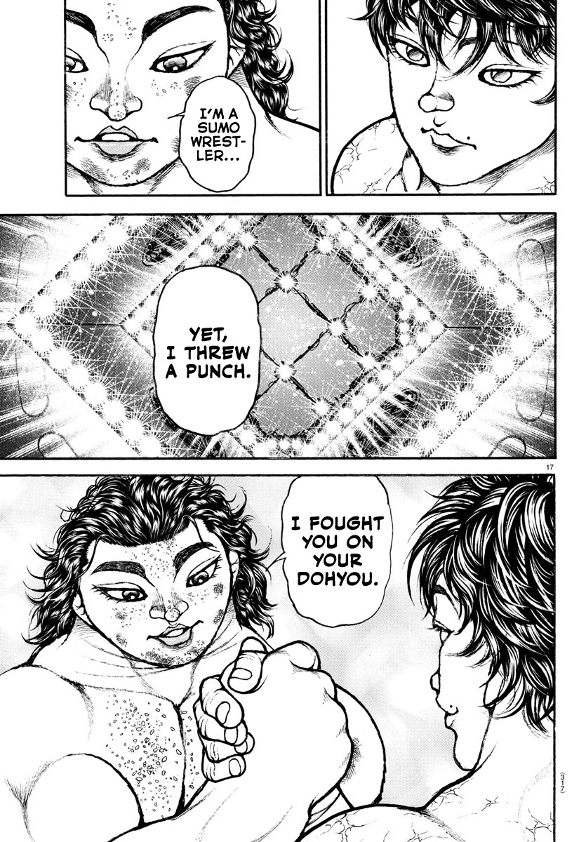 Baki-Dou (2018) Chapter 92 page 17 - Chapter 92: The Conclusion of Baki vs Honoo