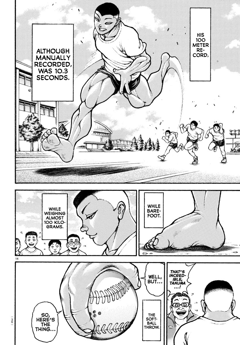 Baki-Dou (2018) Chapter 93 page 14 - Chapter 93: Super Middle-Schooler