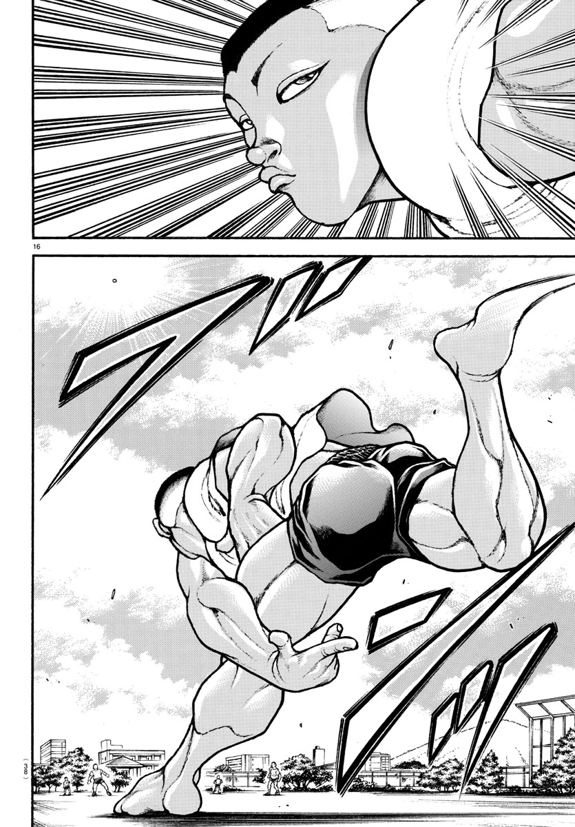 Baki-Dou (2018) Chapter 93 page 16 - Chapter 93: Super Middle-Schooler