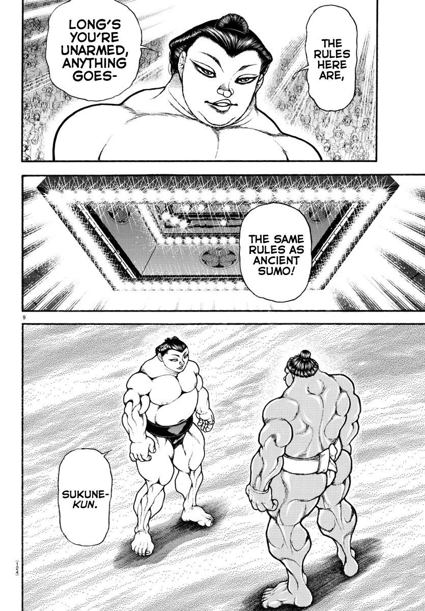Baki-Dou (2018) Chapter 95 page 10 - Chapter 95: Modern Sumo and Ancient Sumo