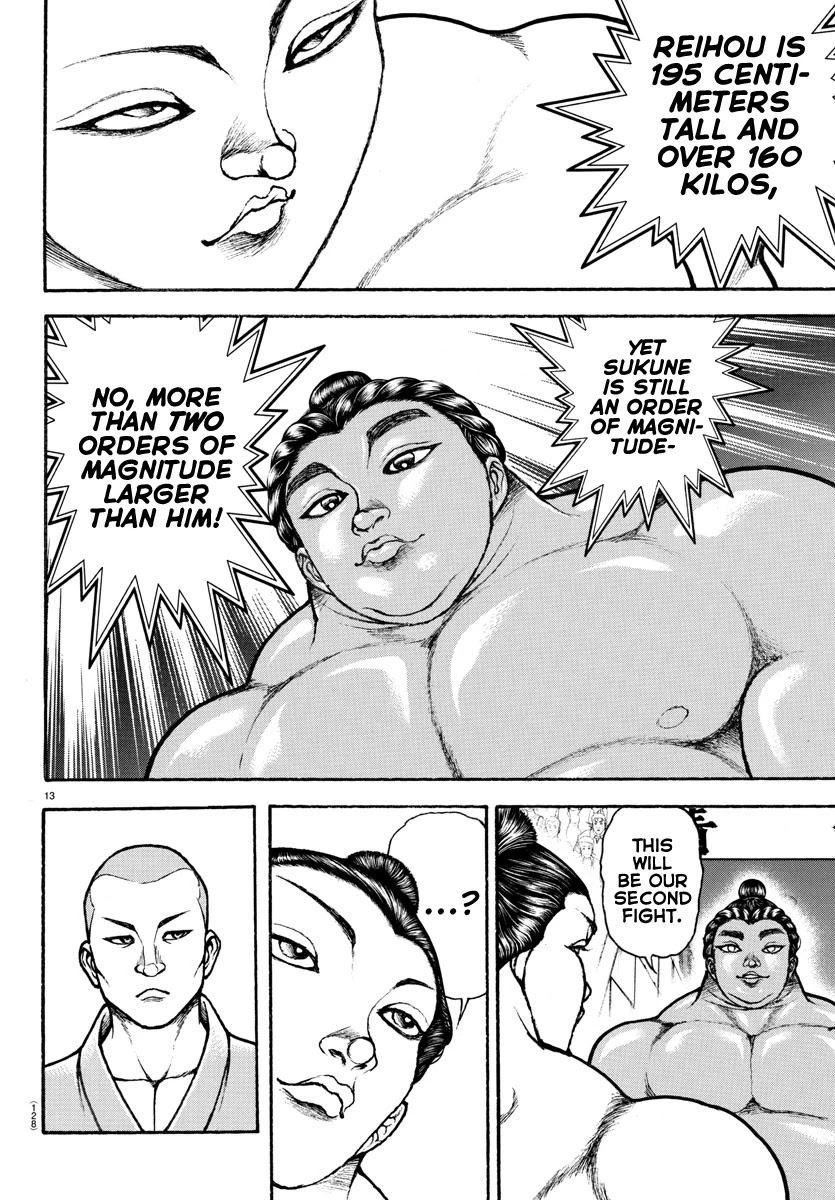 Baki-Dou (2018) Chapter 95 page 14 - Chapter 95: Modern Sumo and Ancient Sumo