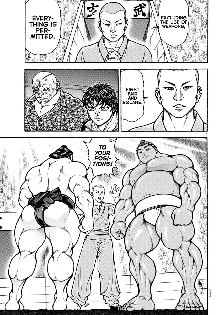 Baki-Dou (2018) Chapter 95 page 17 - Chapter 95: Modern Sumo and Ancient Sumo