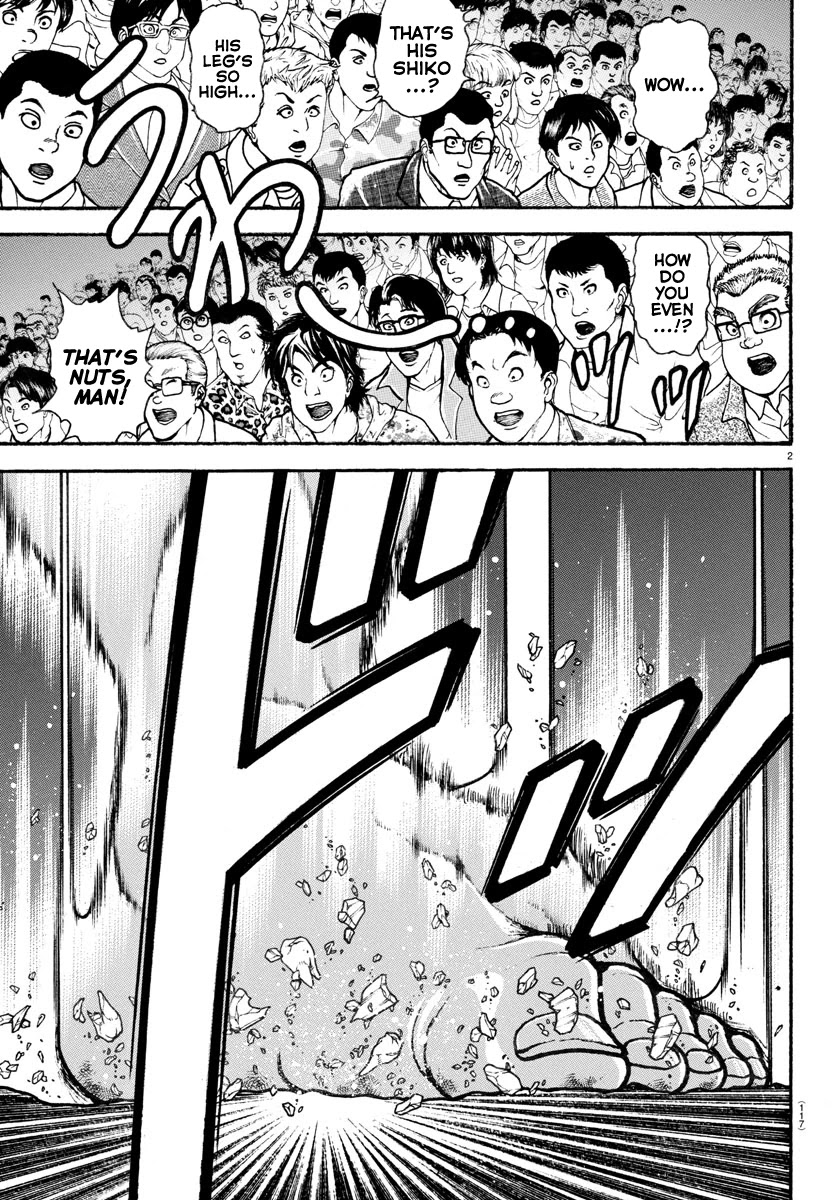 Baki-Dou (2018) Chapter 95 page 3 - Chapter 95: Modern Sumo and Ancient Sumo