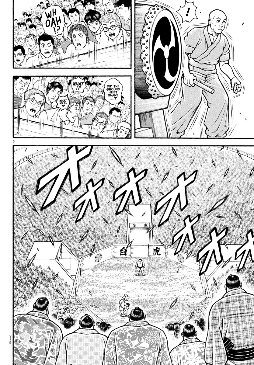 Baki-Dou (2018) Chapter 95 page 4 - Chapter 95: Modern Sumo and Ancient Sumo