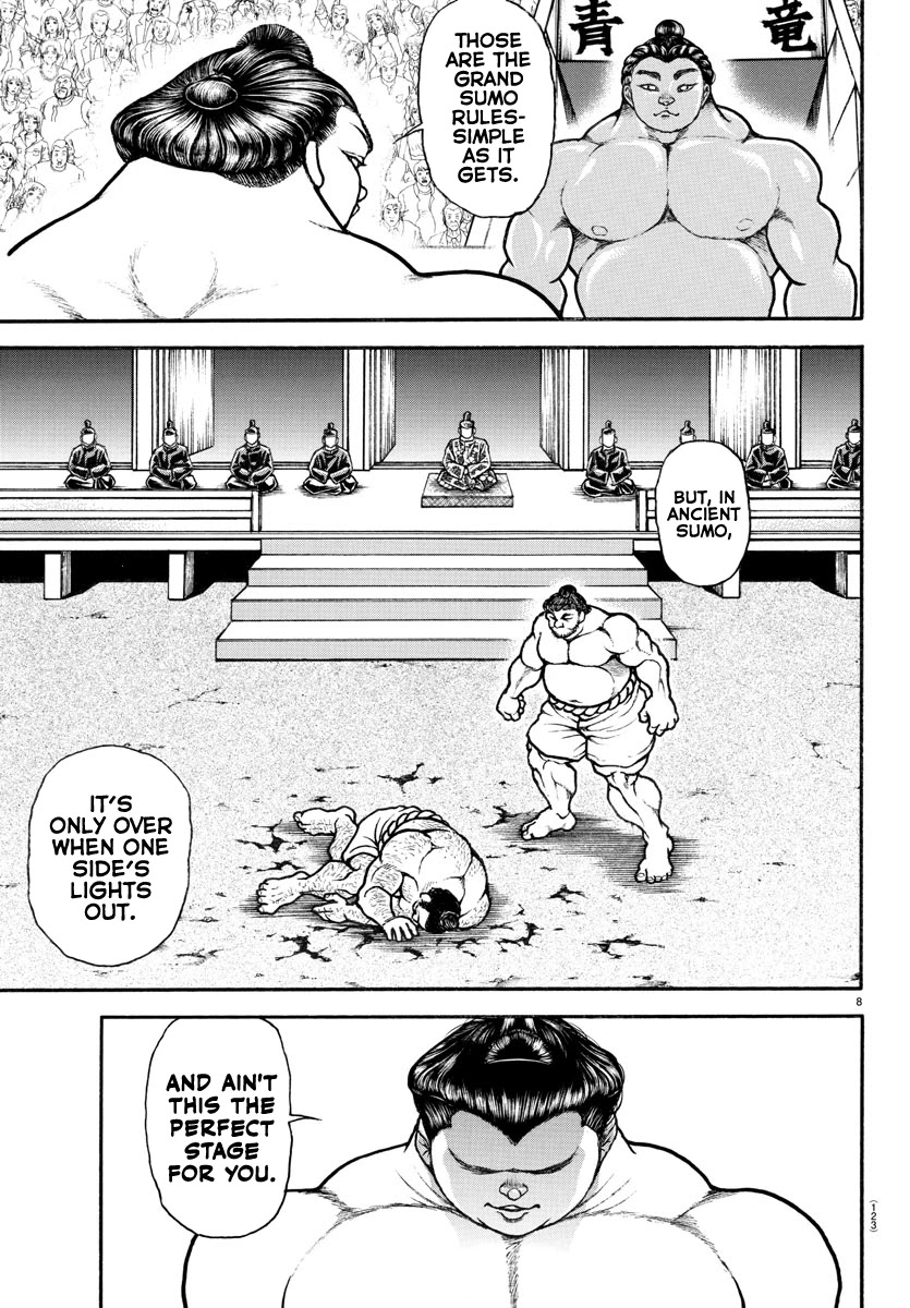 Baki-Dou (2018) Chapter 95 page 9 - Chapter 95: Modern Sumo and Ancient Sumo