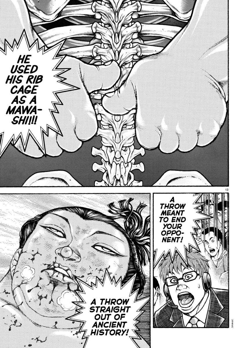 Baki-Dou (2018) Chapter 97 page 12 - Chapter 97: Emergency "Mawashi"