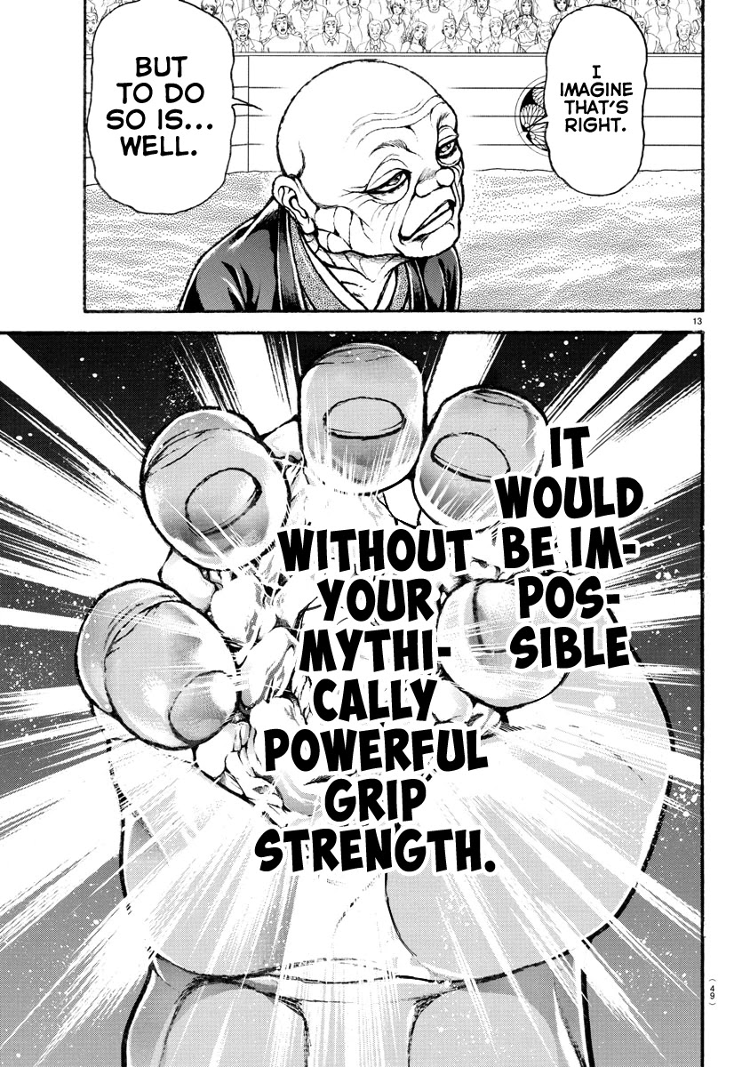 Baki-Dou (2018) Chapter 98 page 12 - Chapter 98: The 6-on-6 Match Ends