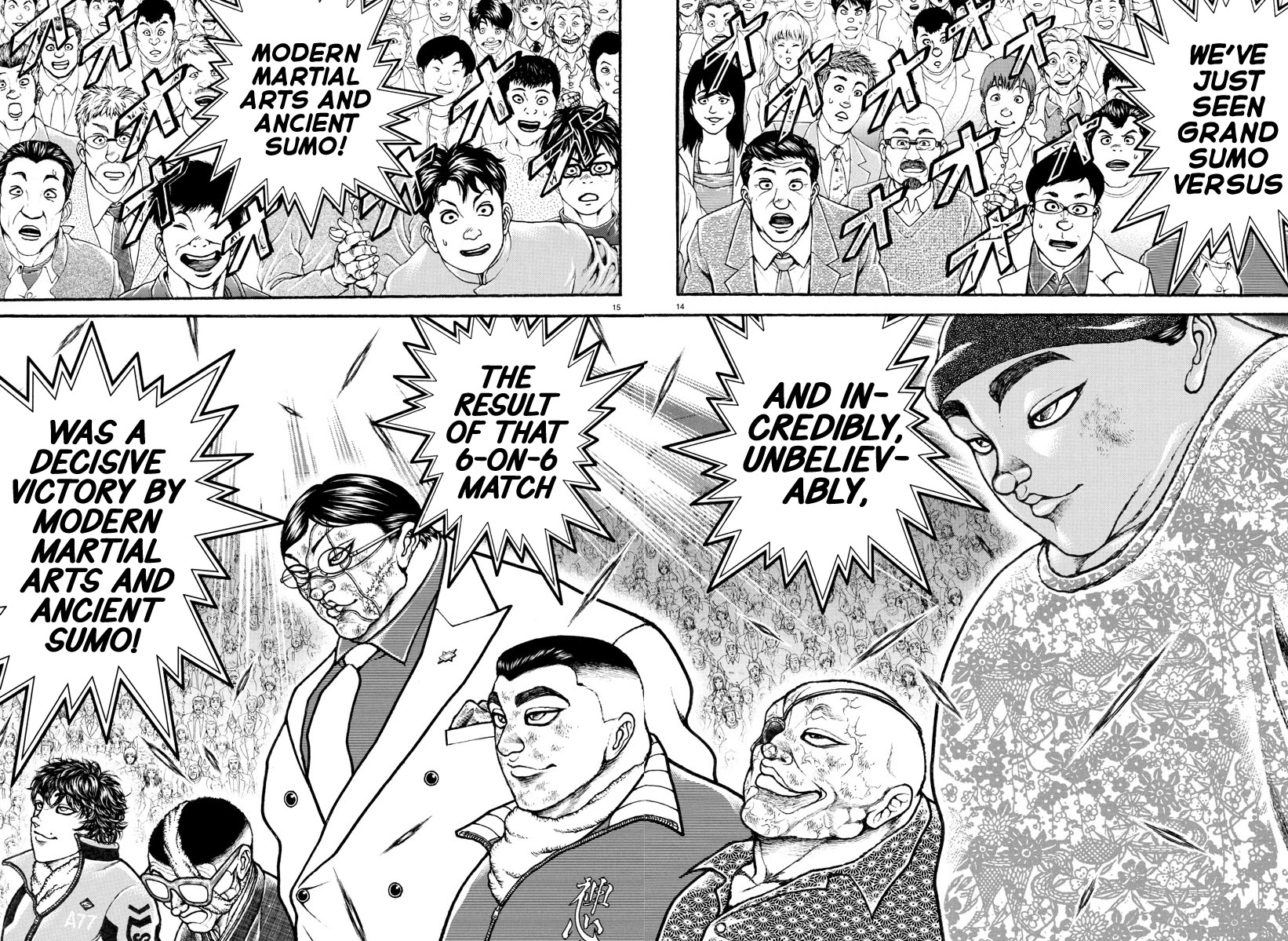 Baki-Dou (2018) Chapter 98 page 13 - Chapter 98: The 6-on-6 Match Ends
