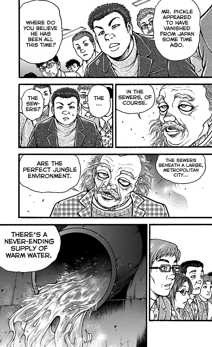 Baki Dou Chapter 100 page 3 - Chapter 100 : The Sewers