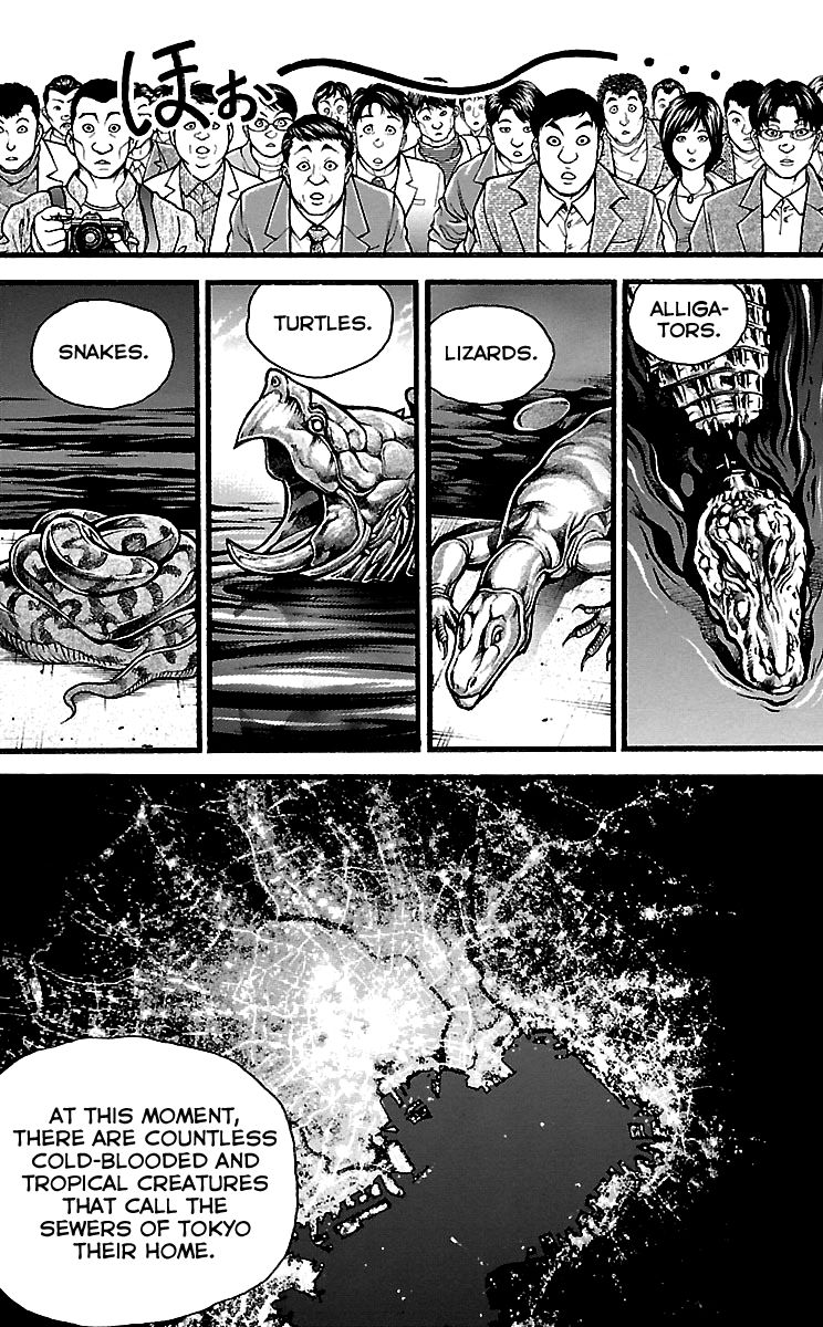 Baki Dou Chapter 100 page 5 - Chapter 100 : The Sewers
