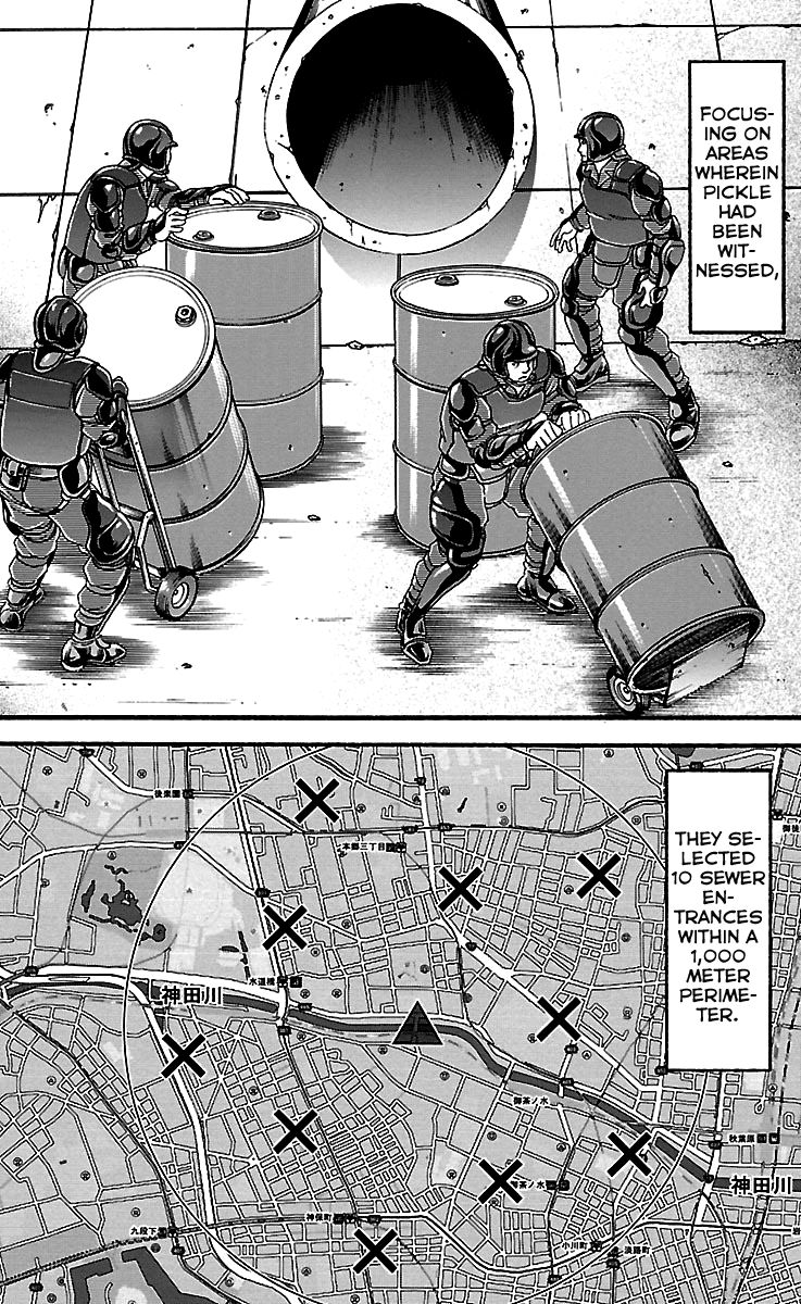 Baki Dou Chapter 100 page 8 - Chapter 100 : The Sewers