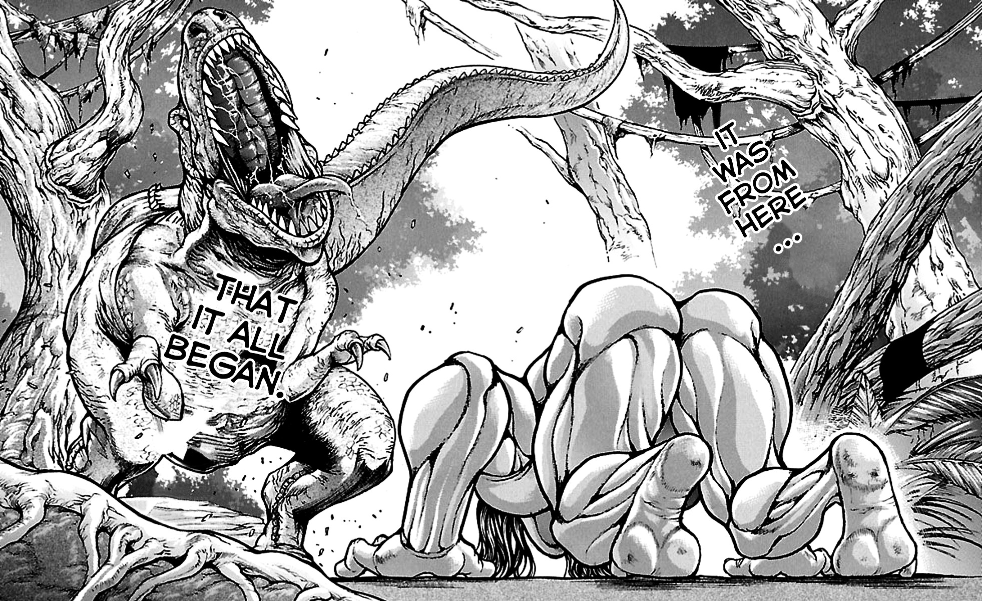 Baki Dou Chapter 105 page 11 - Chapter 105 : This guy too
