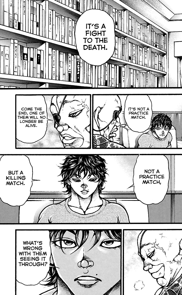 Baki Dou Chapter 108 page 12 - Chapter 108 : Death Match