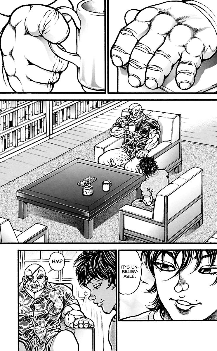 Baki Dou Chapter 108 page 8 - Chapter 108 : Death Match
