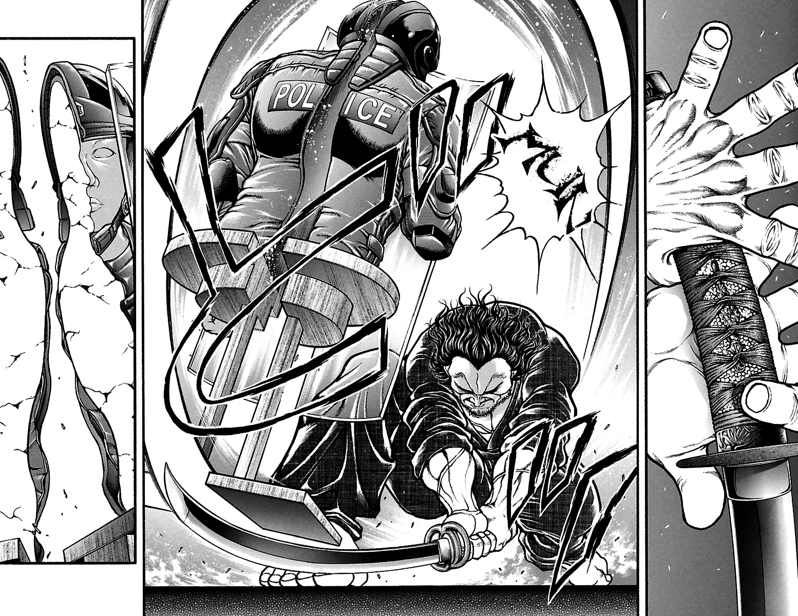 Baki Dou Chapter 109 page 10 - Chapter 109 : Testing the blade
