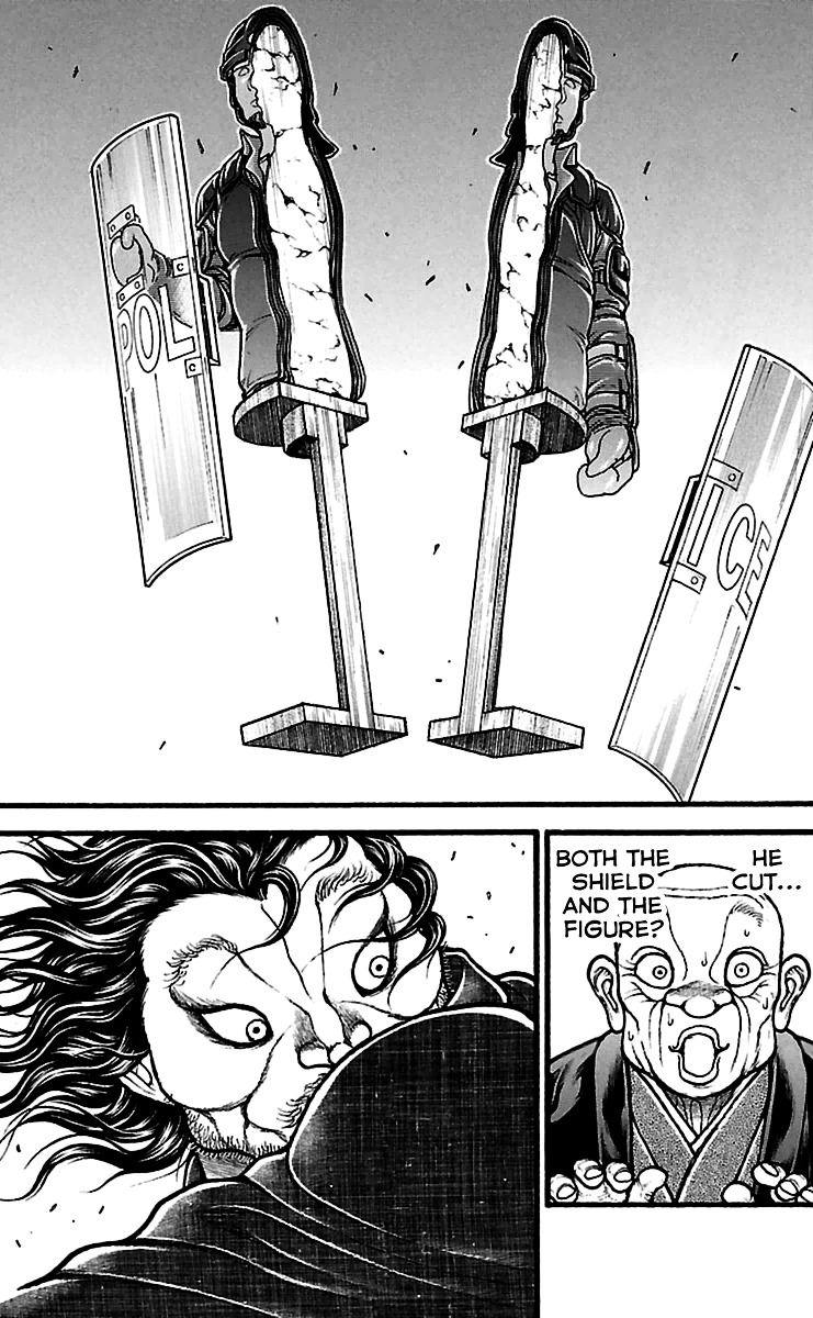 Baki Dou Chapter 109 page 11 - Chapter 109 : Testing the blade