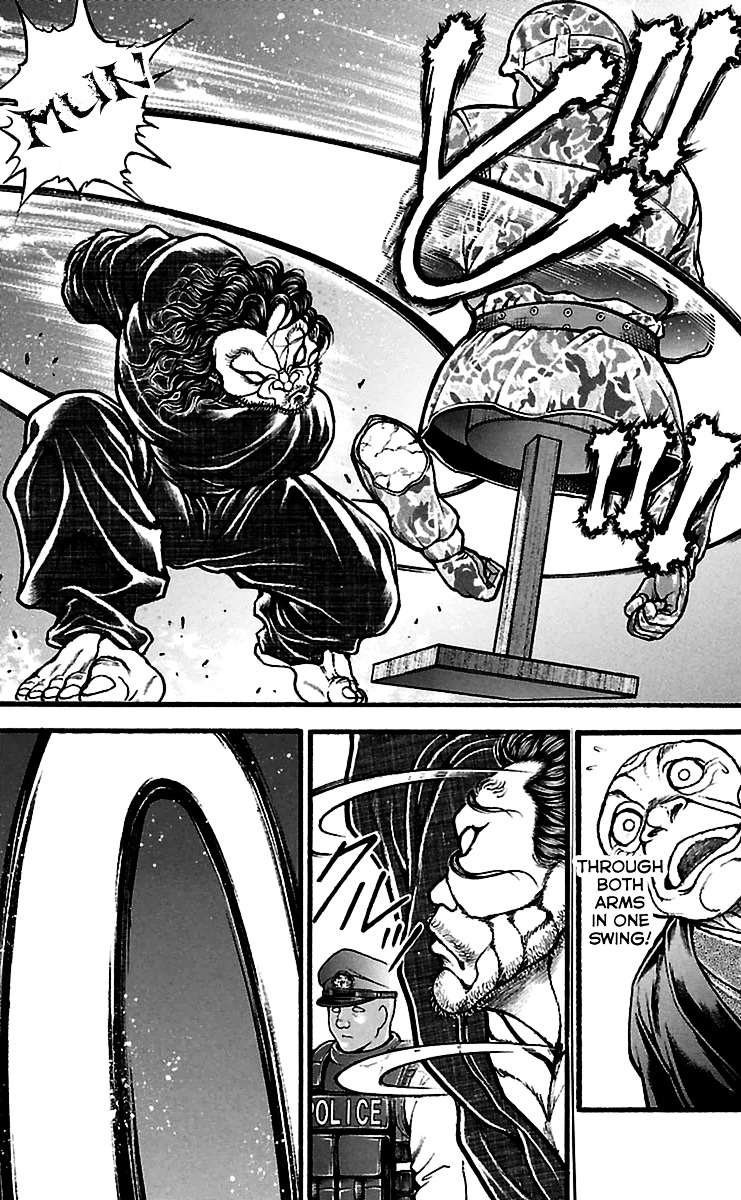 Baki Dou Chapter 109 page 12 - Chapter 109 : Testing the blade