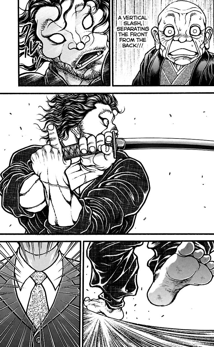 Baki Dou Chapter 109 page 14 - Chapter 109 : Testing the blade