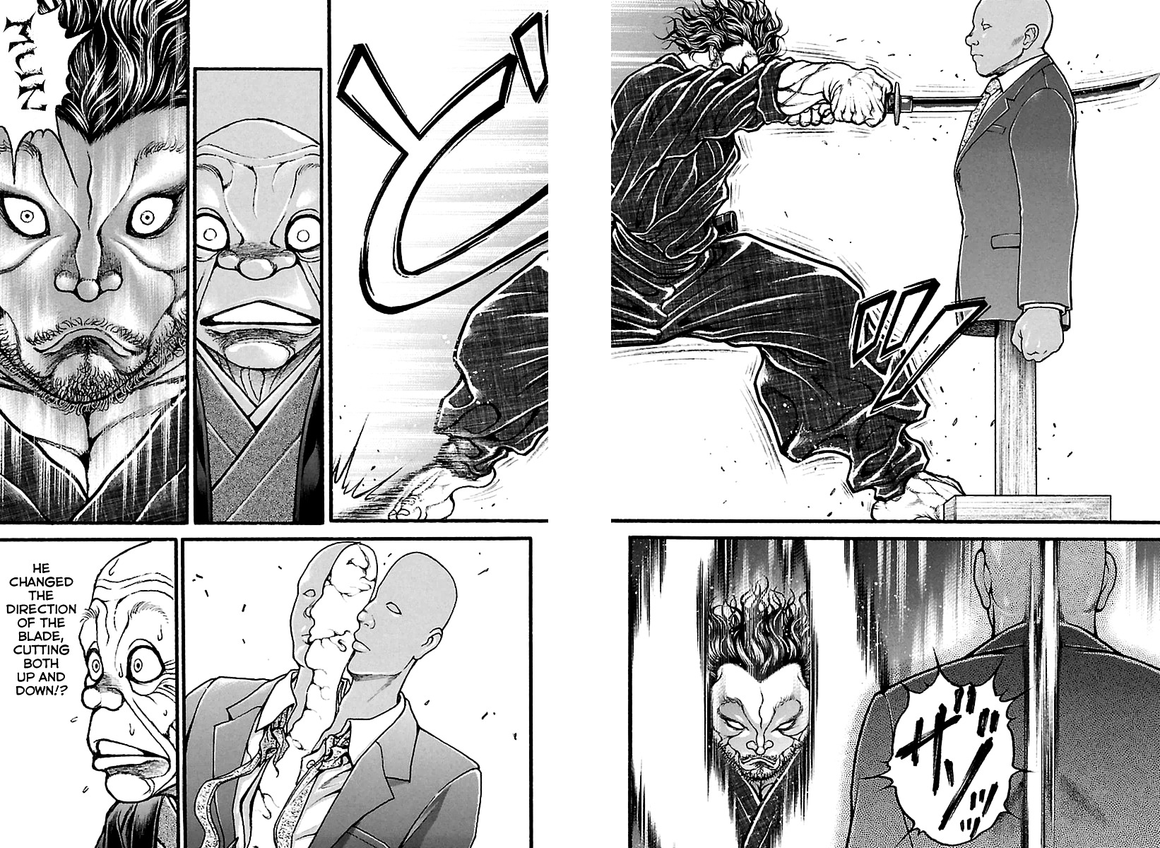 Baki Dou Chapter 109 page 15 - Chapter 109 : Testing the blade