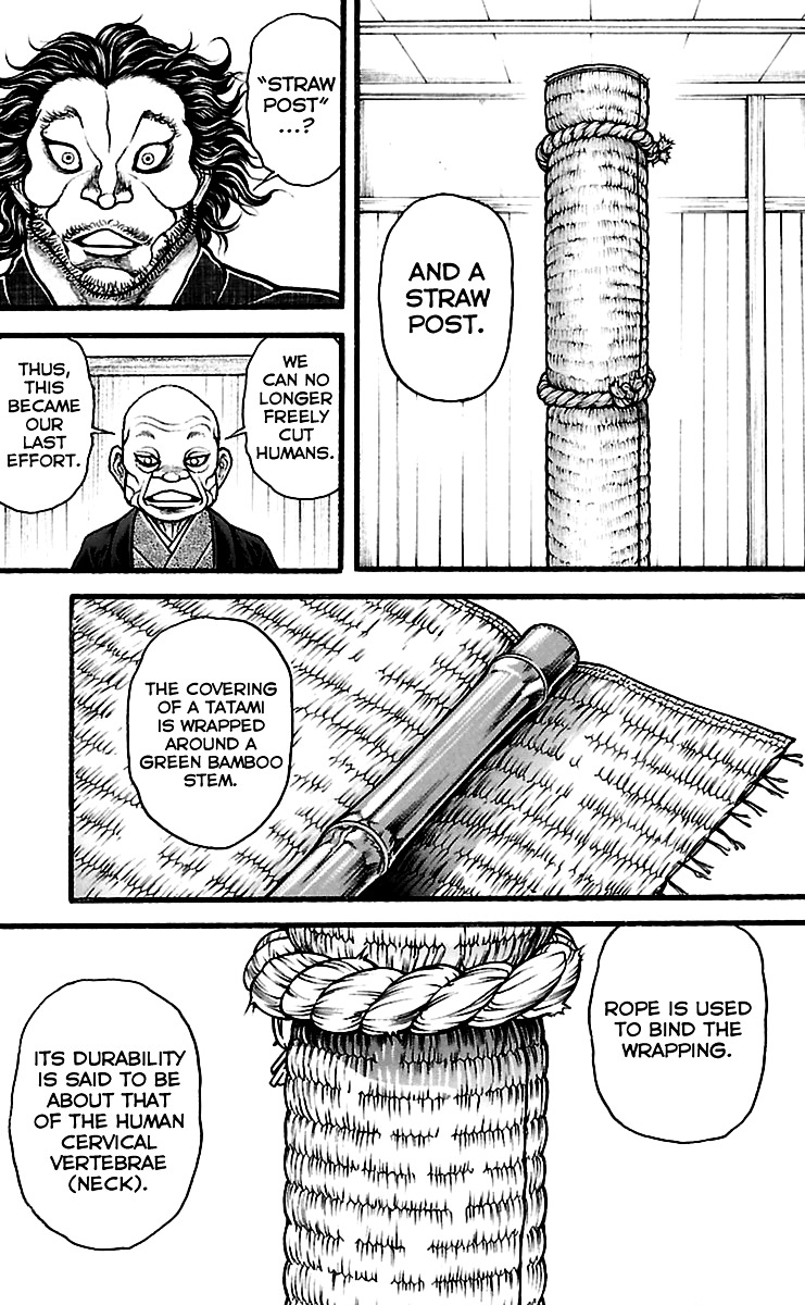 Baki Dou Chapter 109 page 3 - Chapter 109 : Testing the blade