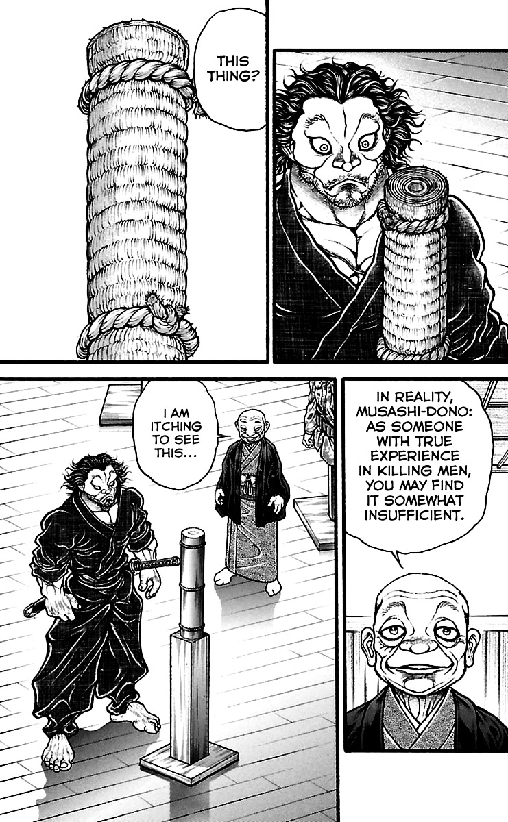 Baki Dou Chapter 109 page 4 - Chapter 109 : Testing the blade