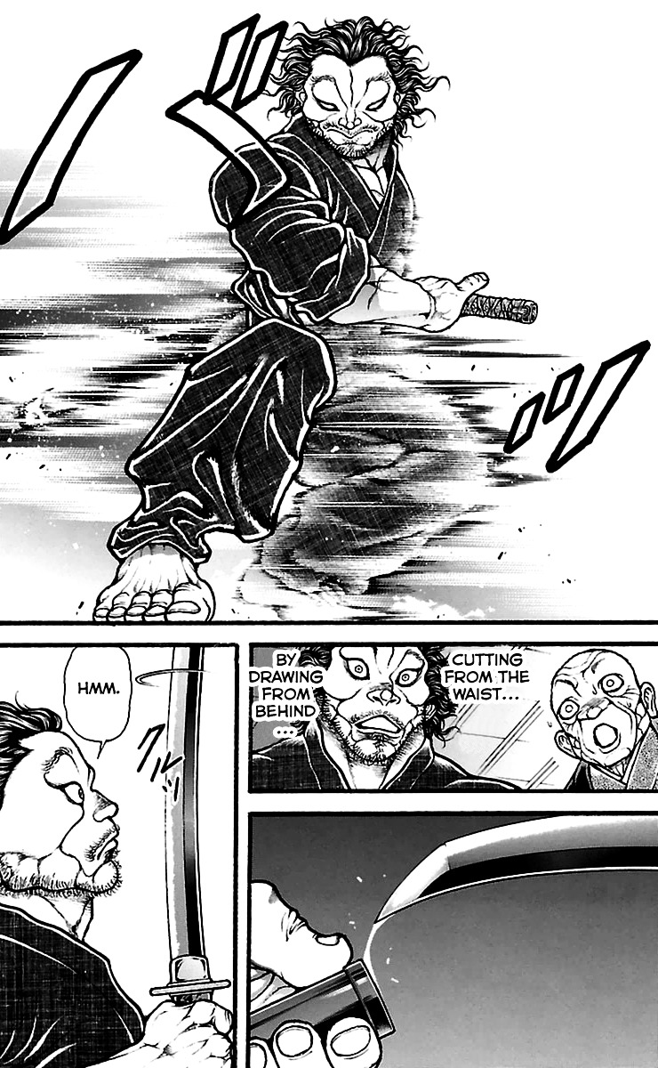 Baki Dou Chapter 109 page 6 - Chapter 109 : Testing the blade