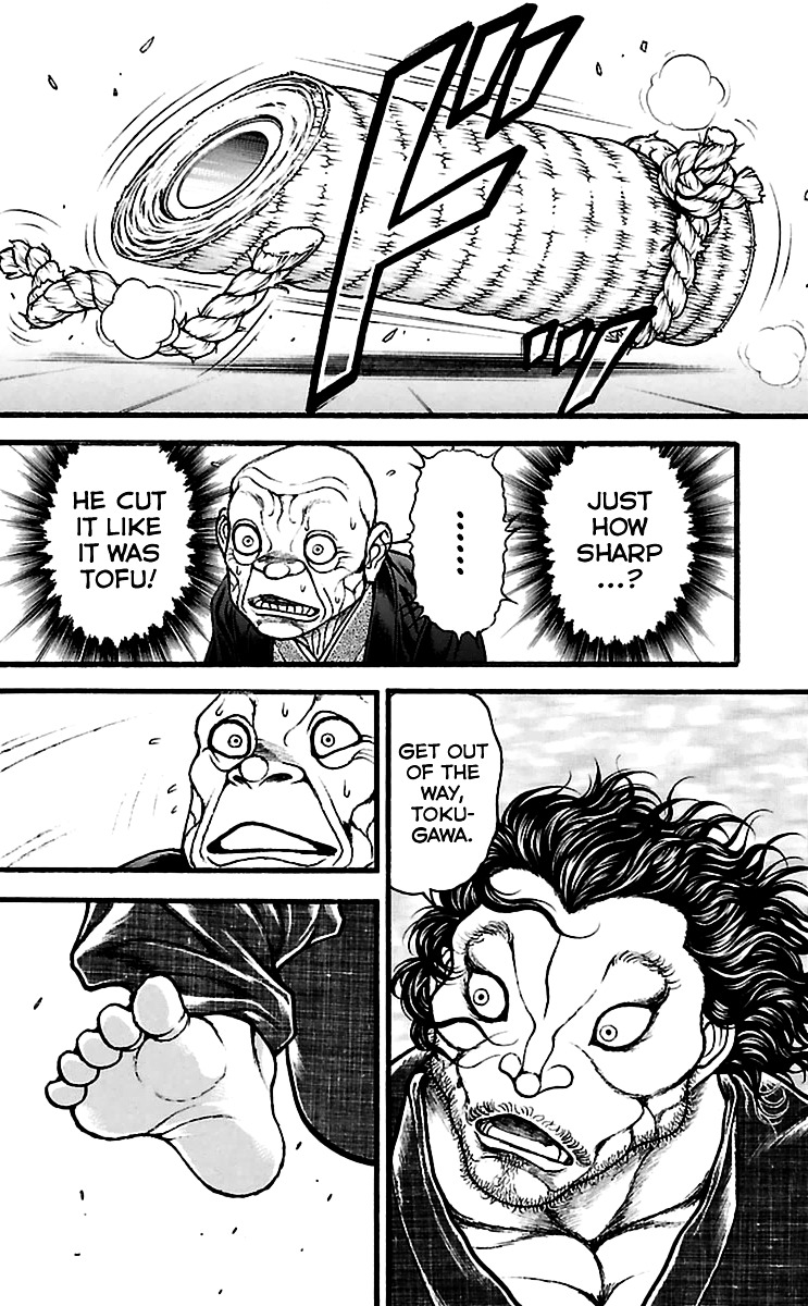 Baki Dou Chapter 109 page 8 - Chapter 109 : Testing the blade