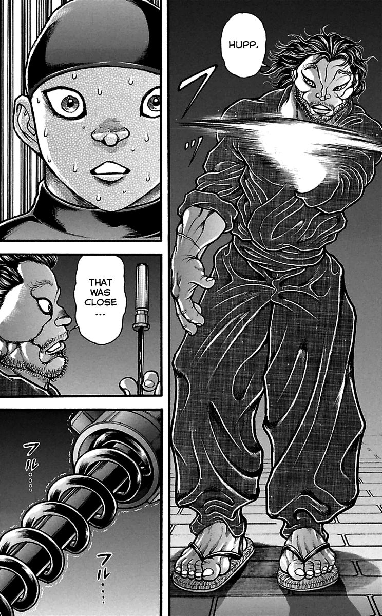 Baki Dou Chapter 111 page 15 - Chapter 111 : He is a monster