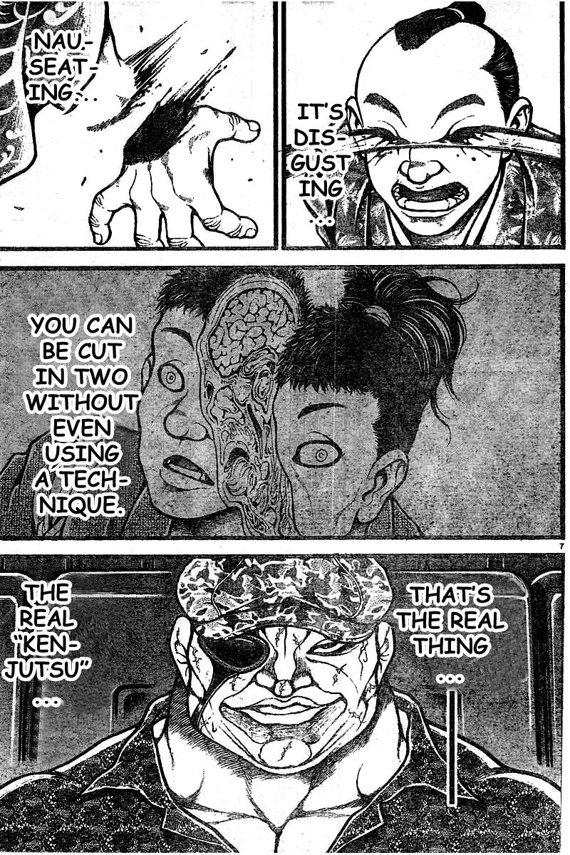 Baki Dou Chapter 119 page 7 - Chapter 119 : Here!