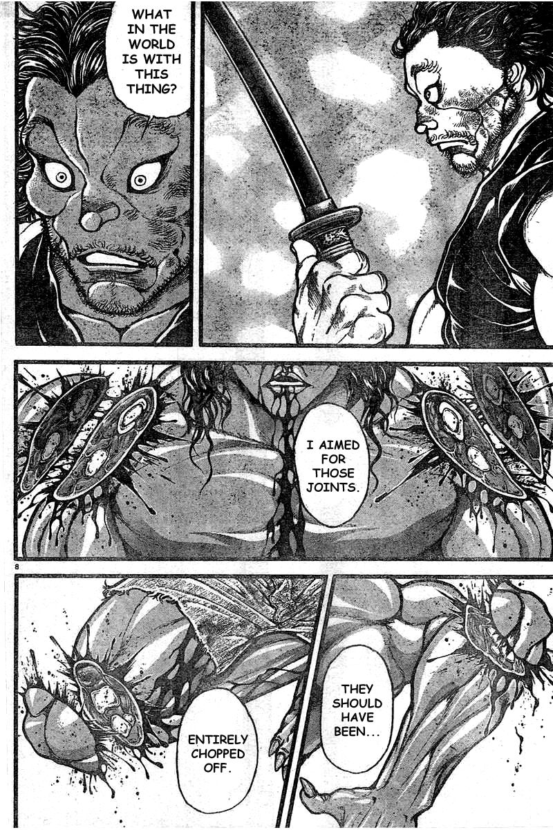 Baki Dou Chapter 119 page 8 - Chapter 119 : Here!