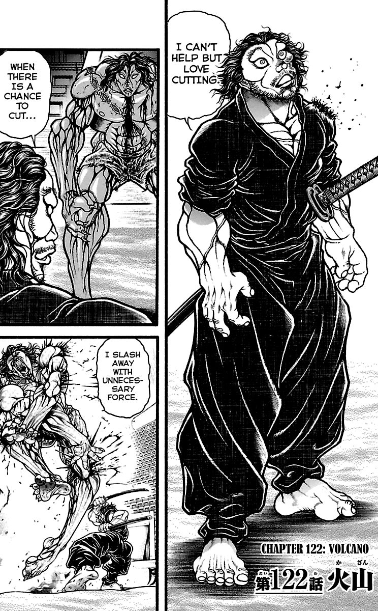 Baki Dou Chapter 122 page 1 - Chapter 122 : The Volcano