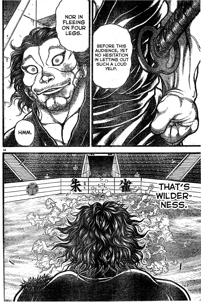 Baki Dou Chapter 123 page 13 - Chapter 123 : Pair of Arts