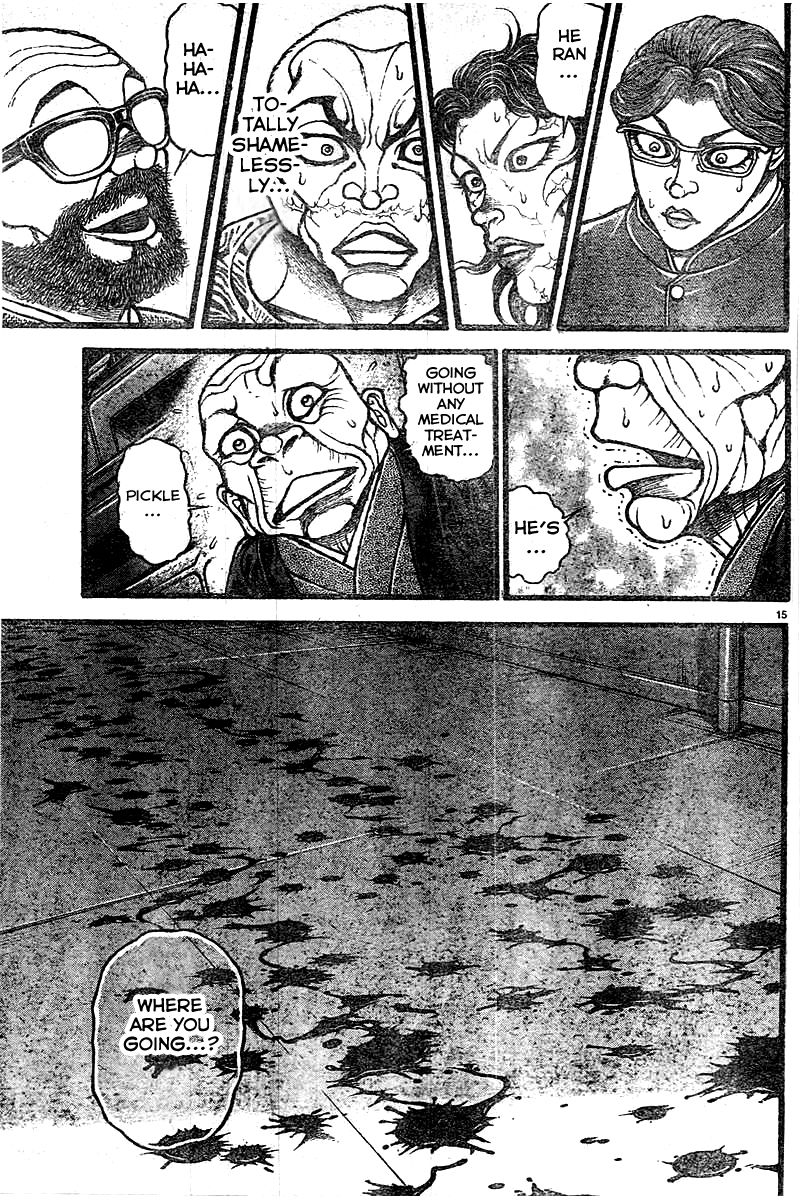 Baki Dou Chapter 123 page 14 - Chapter 123 : Pair of Arts