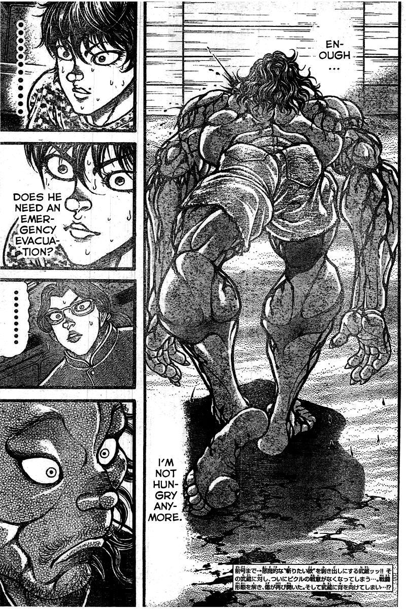 Baki Dou Chapter 123 page 3 - Chapter 123 : Pair of Arts
