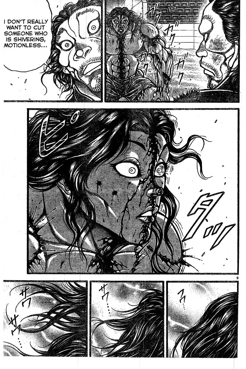 Baki Dou Chapter 123 page 9 - Chapter 123 : Pair of Arts