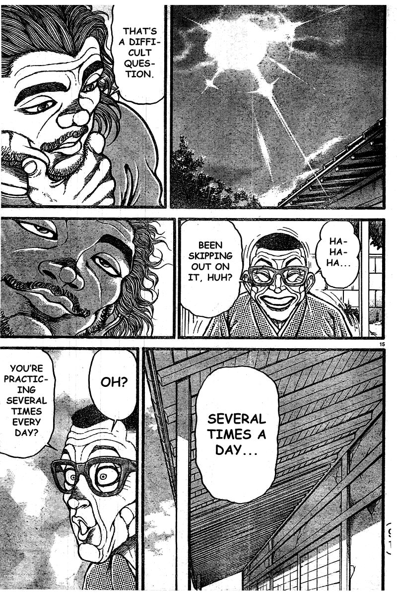 Baki Dou Chapter 124 page 15 - Chapter 124 : Celebration