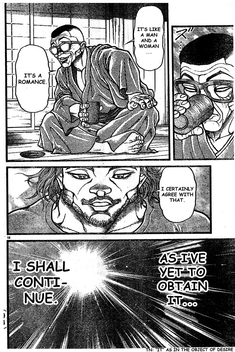 Baki Dou Chapter 124 page 18 - Chapter 124 : Celebration