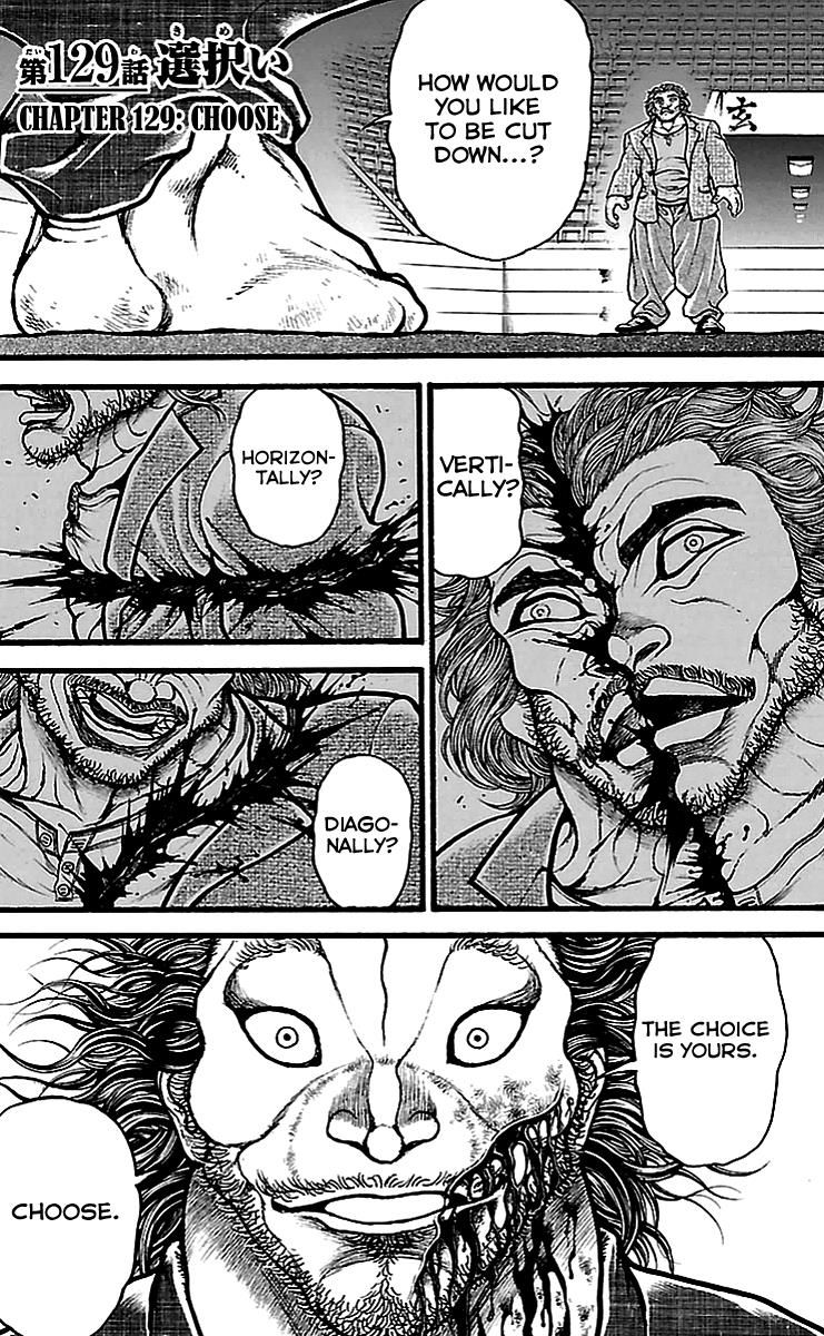 Baki Dou Chapter 129 page 1 - Chapter 129 : Choose