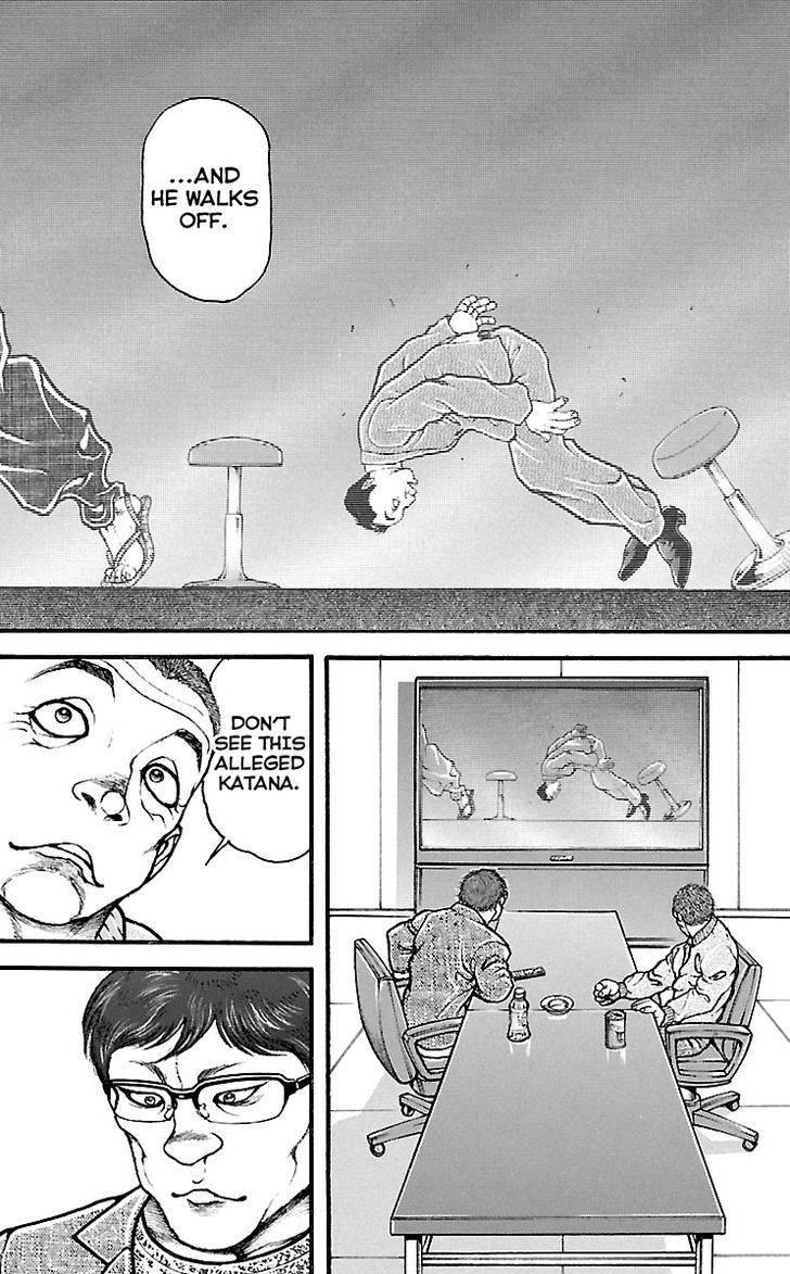 Baki Dou Chapter 136 page 8 - Chapter 136 : This is War...