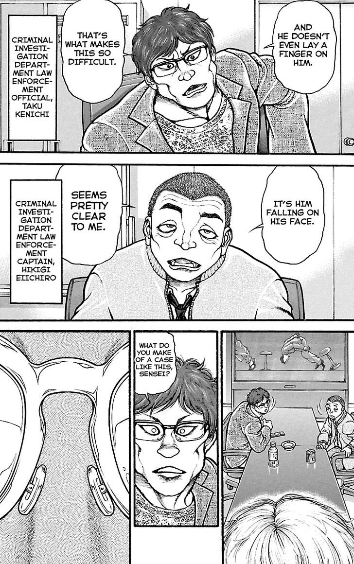 Baki Dou Chapter 136 page 9 - Chapter 136 : This is War...