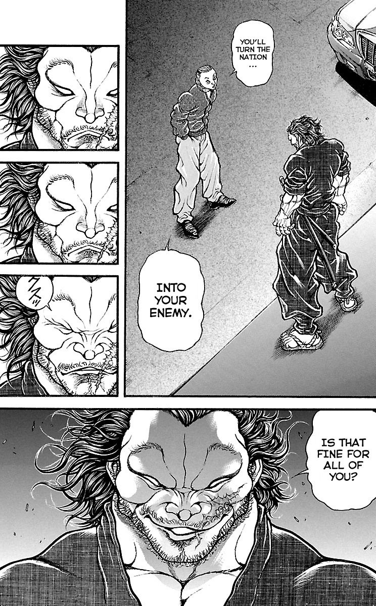 Baki Dou Chapter 137 page 13 - Chapter 137 : Against the Country