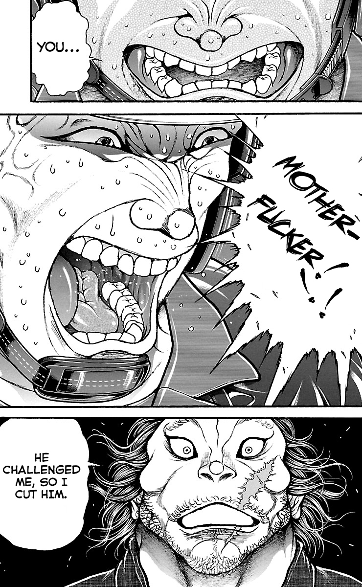 Baki Dou Chapter 140 page 17 - Chapter 140: The Draw