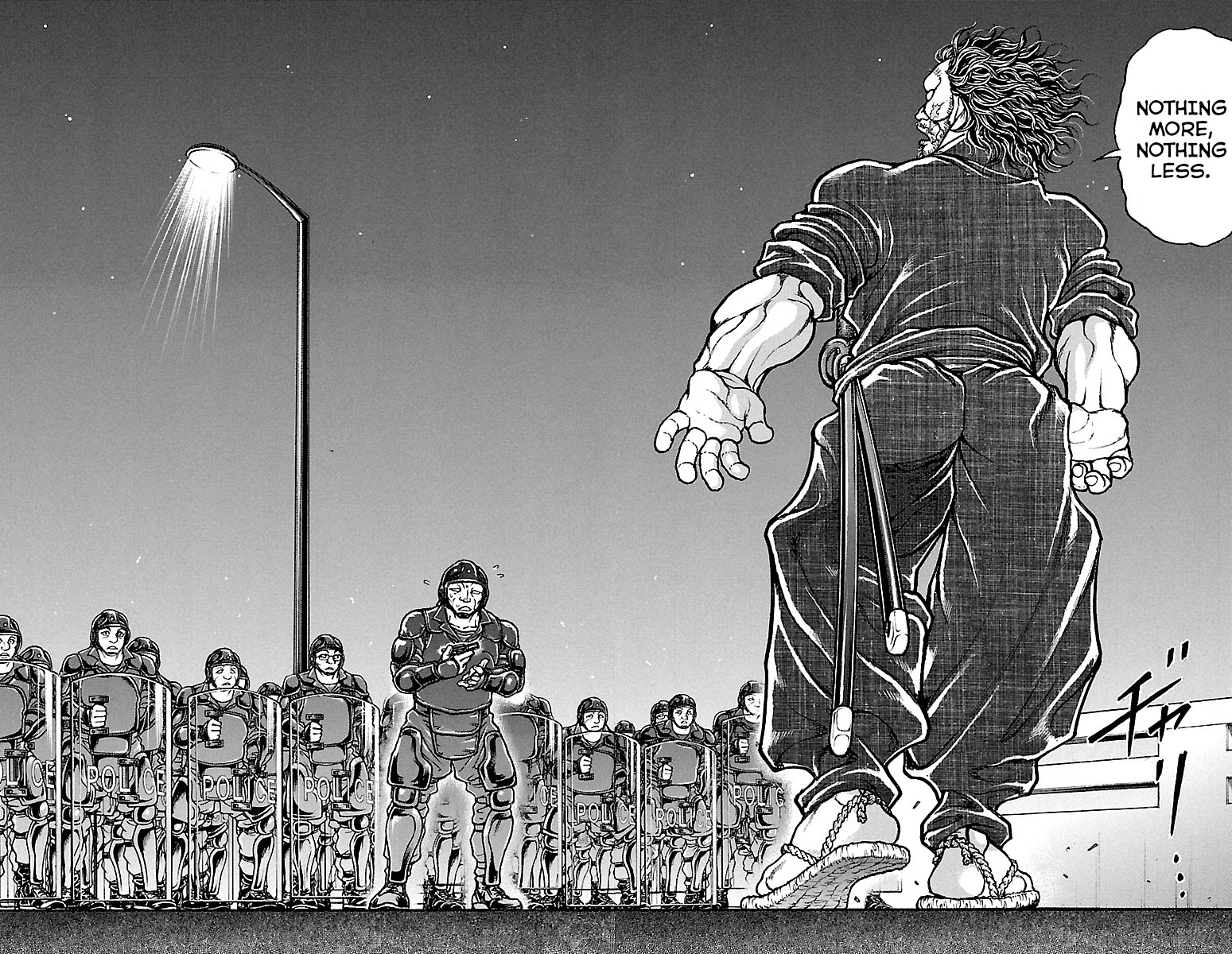 Baki Dou Chapter 140 page 18 - Chapter 140: The Draw