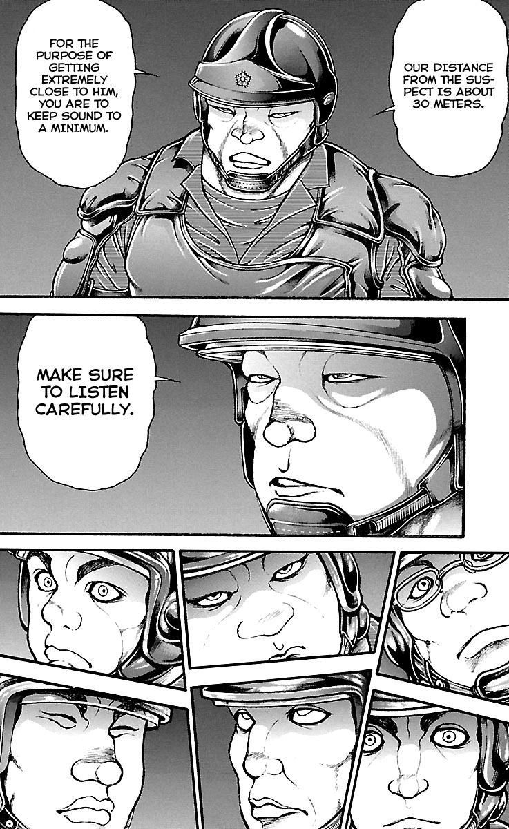 Baki Dou Chapter 140 page 8 - Chapter 140: The Draw