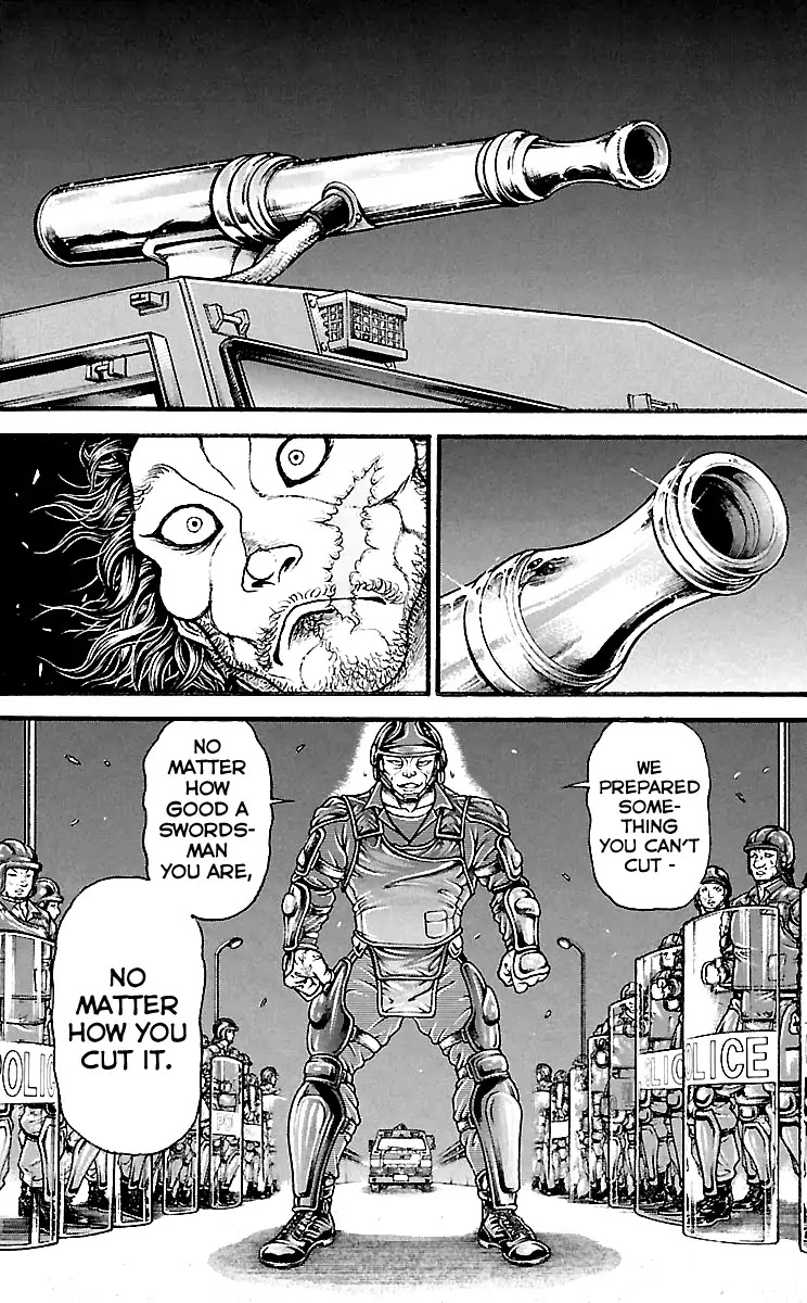 Baki Dou Chapter 144 page 11 - Chapter 144: Something He Can't Cut