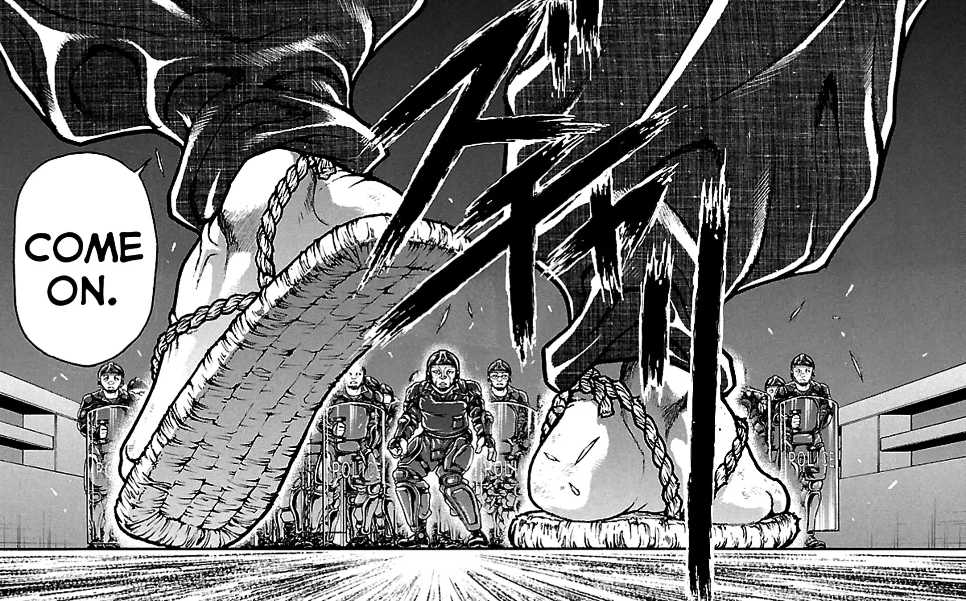 Baki Dou Chapter 144 page 8 - Chapter 144: Something He Can't Cut