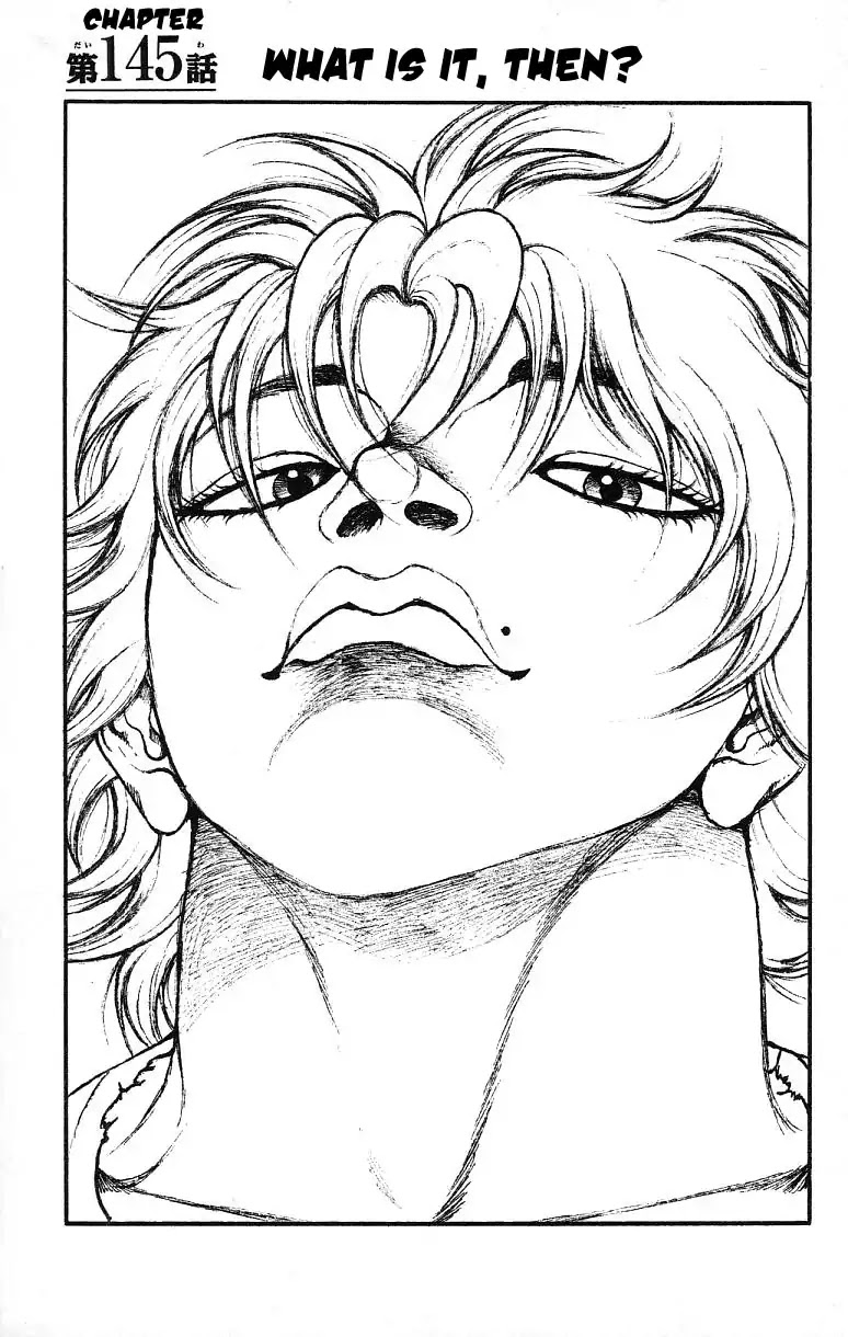 Baki Dou Chapter 145 page 1 - Chapter 145: What is it then!!?