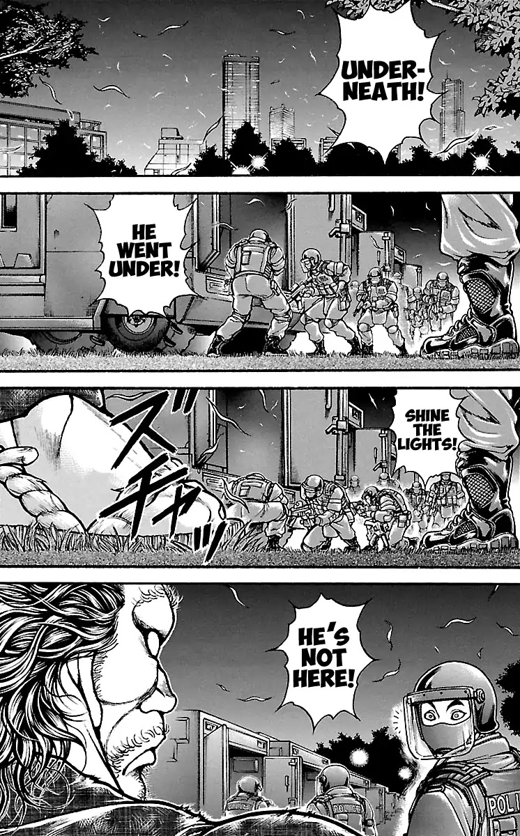 Baki Dou Chapter 151 page 11 - Chapter 151: Panic