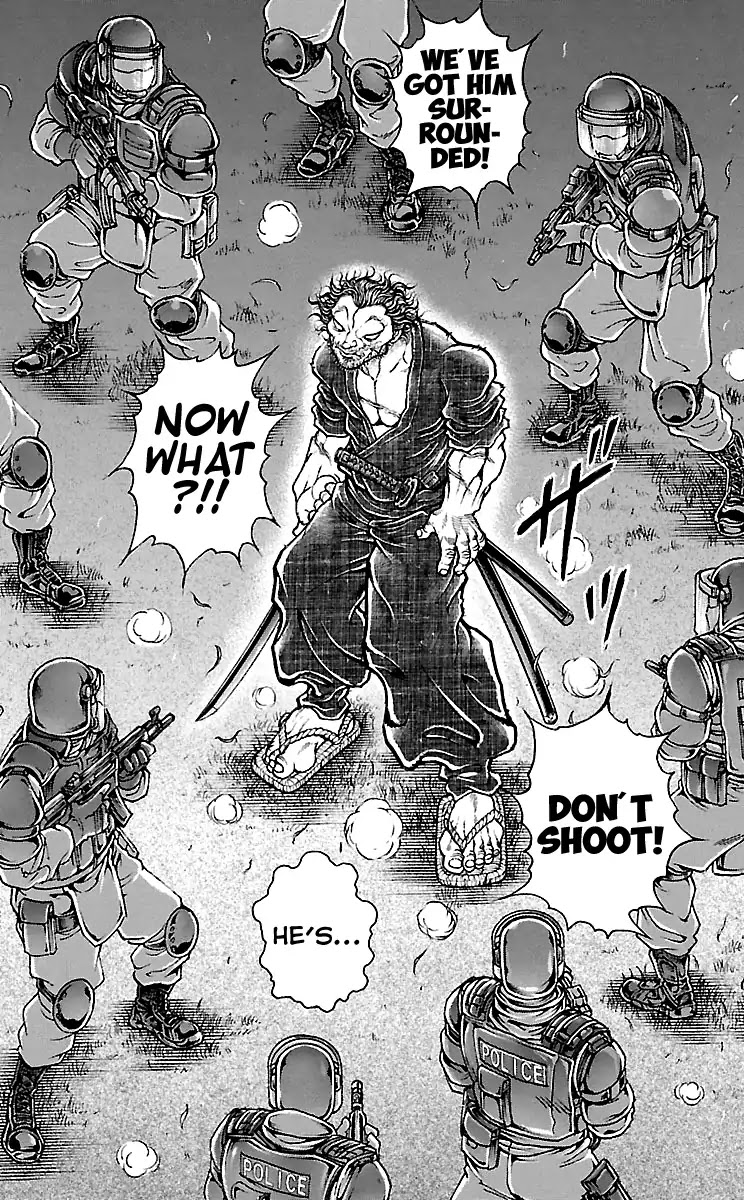 Baki Dou Chapter 151 page 15 - Chapter 151: Panic